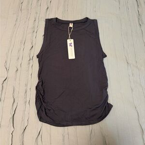 NWT Darong Sleeveless Rushed Top | Size M